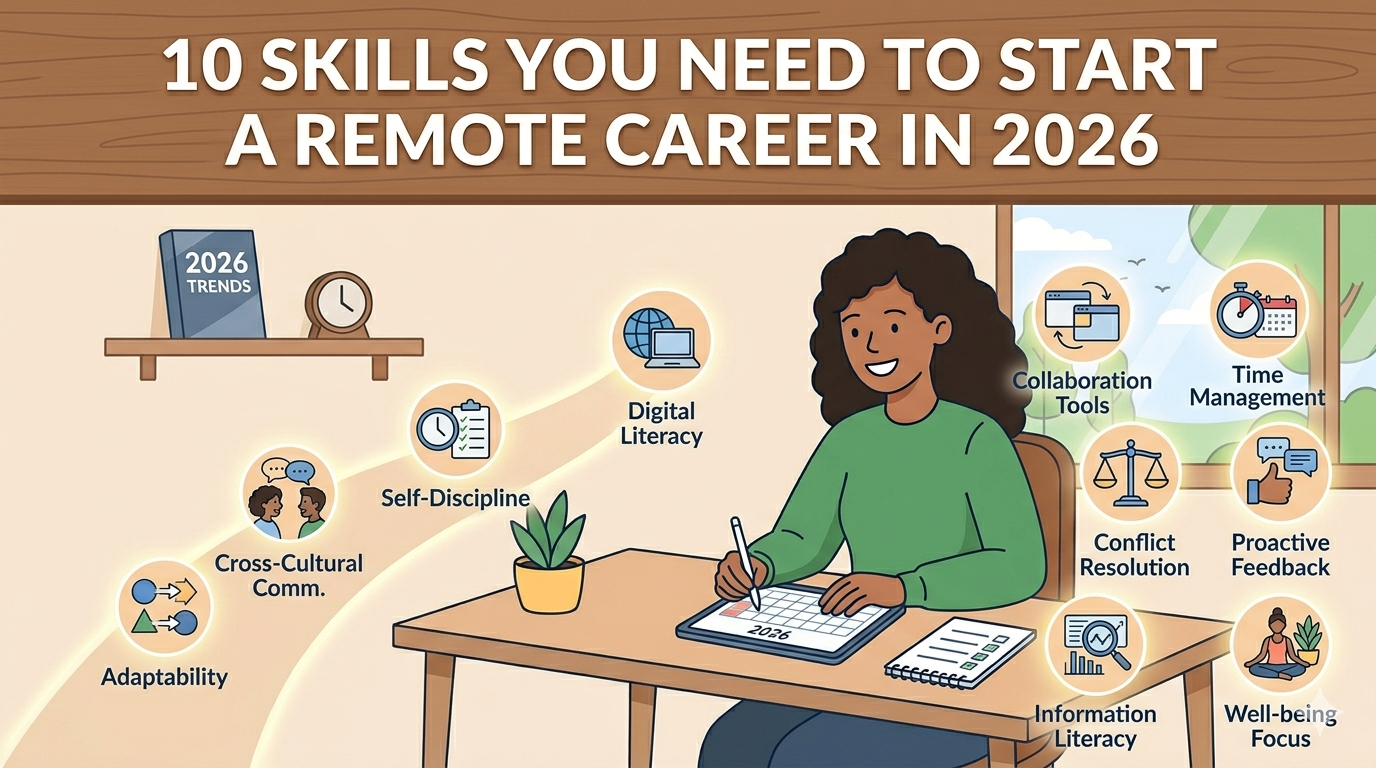10 Skills You Need to Start a Remote Career in 2026