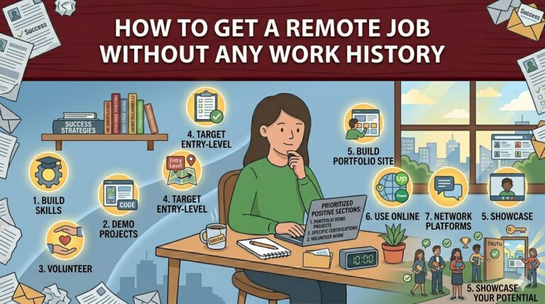How to Get a Remote Job Without Any Work History