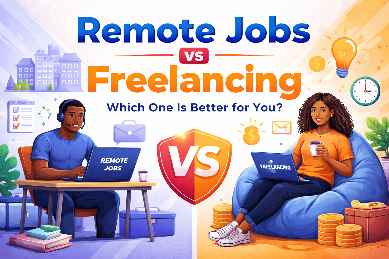 Remote Jobs vs Freelancing: Which One Is Better for You?